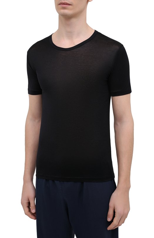 фото Хлопковая футболка zimmerli