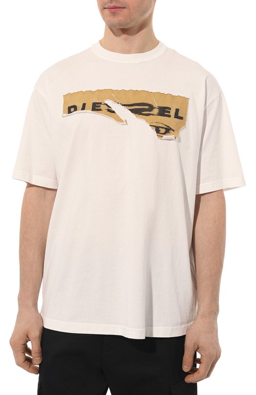 фото Хлопковая футболка diesel