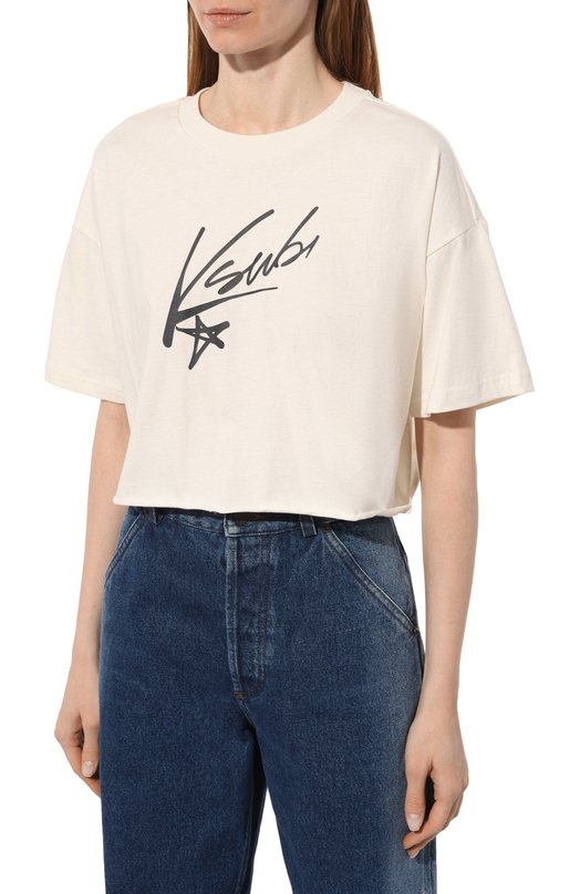 фото Хлопковая футболка ksubi