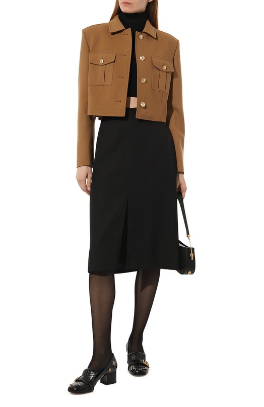 фото Кожаные туфли marmont gucci