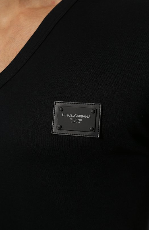 фото Хлопковая футболка dolce & gabbana