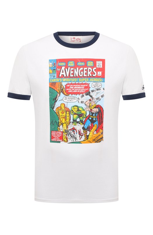 фото Хлопковая футболка mc2 saint barth