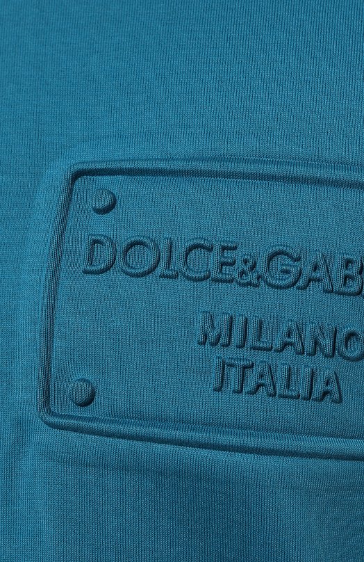 фото Хлопковая футболка dolce & gabbana