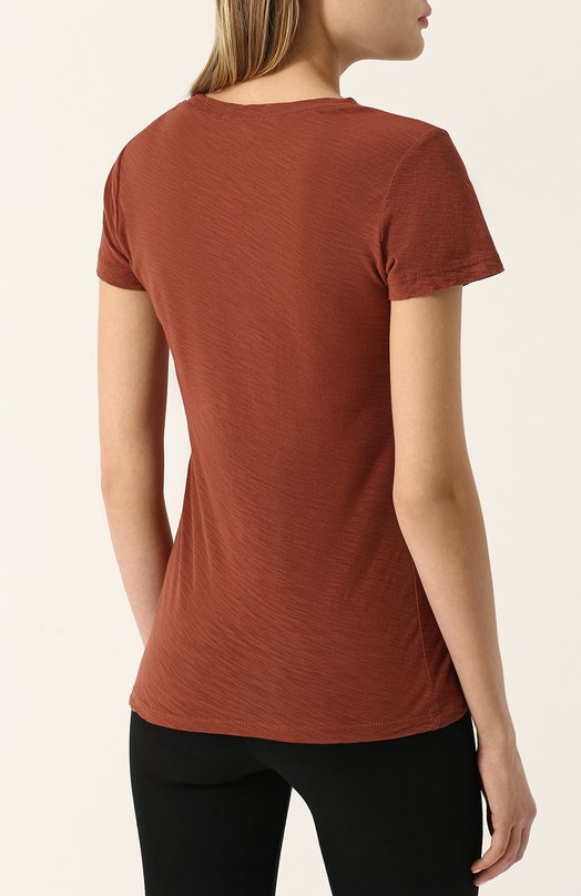 фото Хлопковая футболка james perse