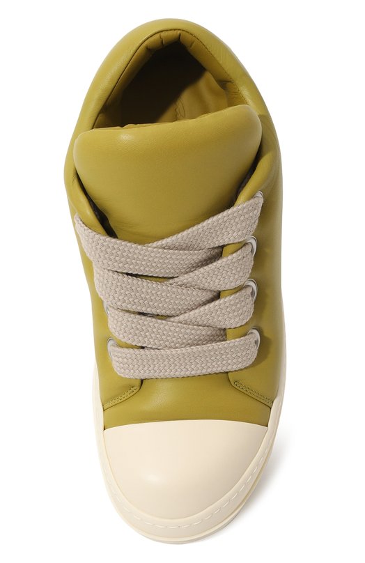 фото Кожаные кеды luxor jumbo padded low rick owens