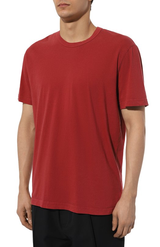 фото Хлопковая футболка james perse