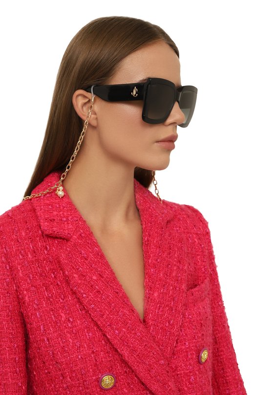 фото Солнцезащитные очки с цепочкой jimmy choo