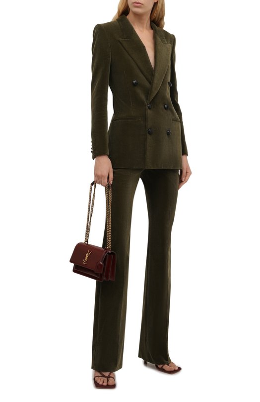 фото Вельветовые брюки saint laurent