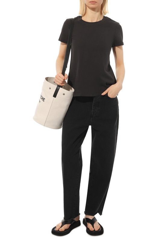 фото Хлопковая футболка james perse