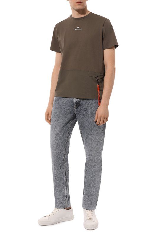 фото Хлопковая футболка parajumpers