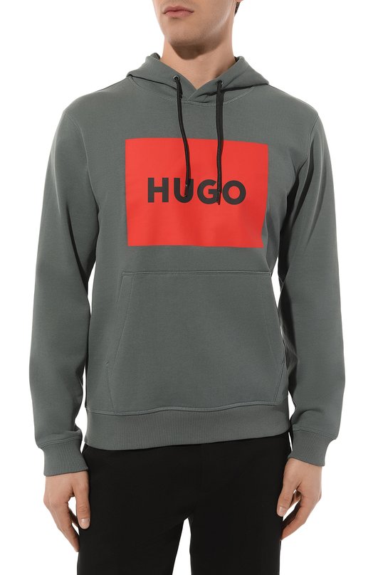 фото Хлопковое худи hugo