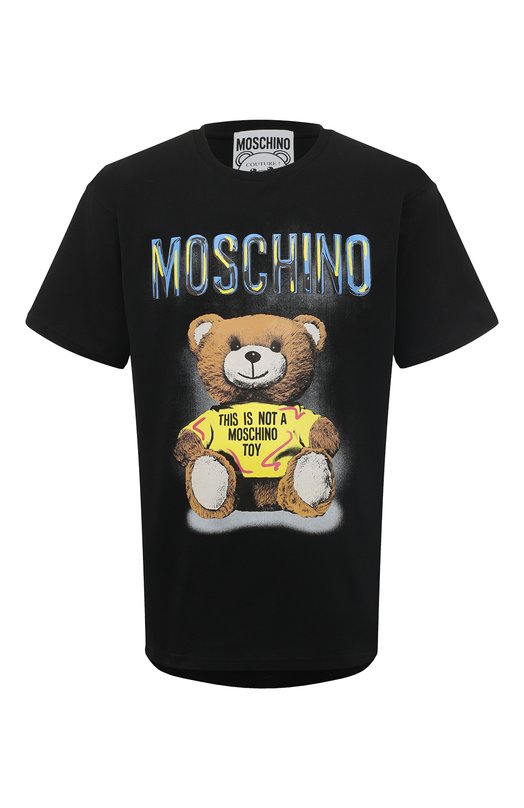фото Хлопковая футболка moschino