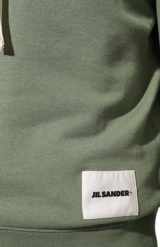 фото Хлопковое худи jil sander