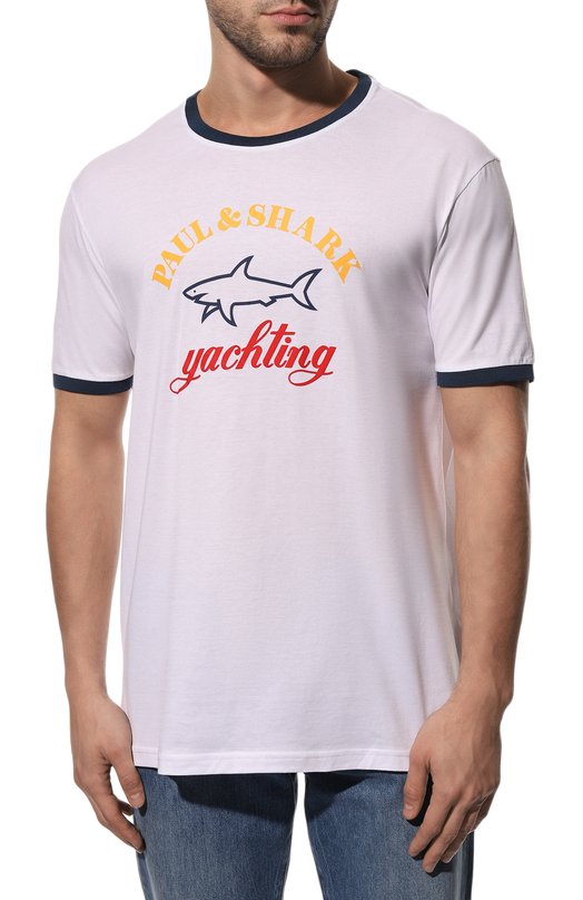 фото Хлопковая футболка paul&shark
