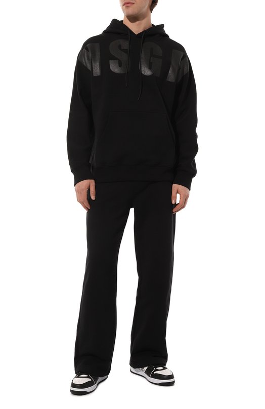 фото Хлопковое худи msgm