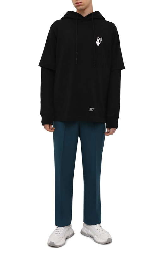 фото Хлопковое худи off-white