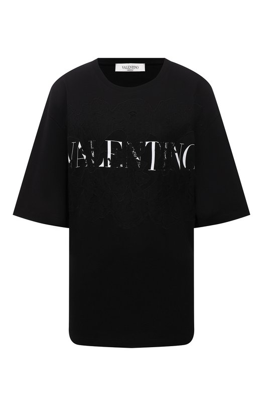 фото Хлопковая футболка valentino