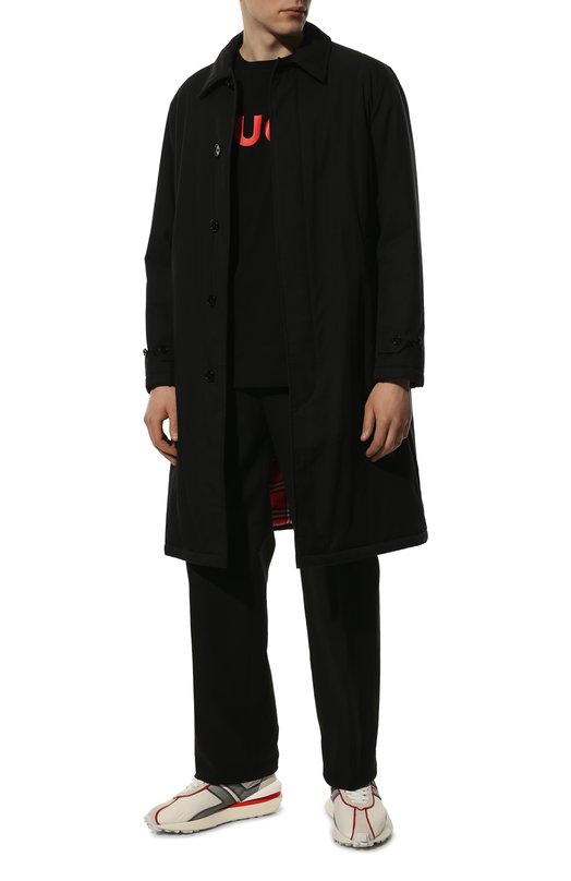 фото Хлопковая футболка hugo