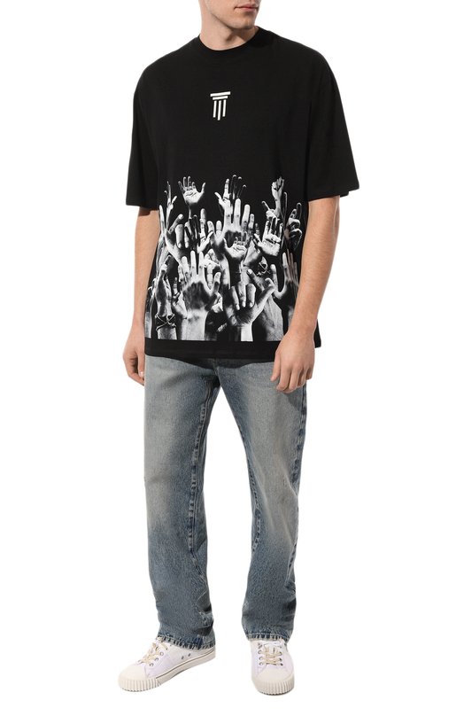 фото Хлопковая футболка diego venturino