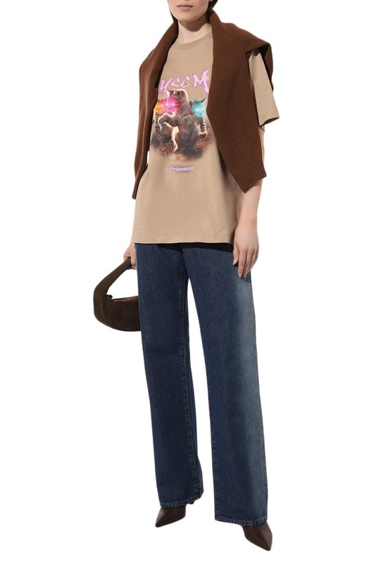 фото Хлопковая футболка msgm