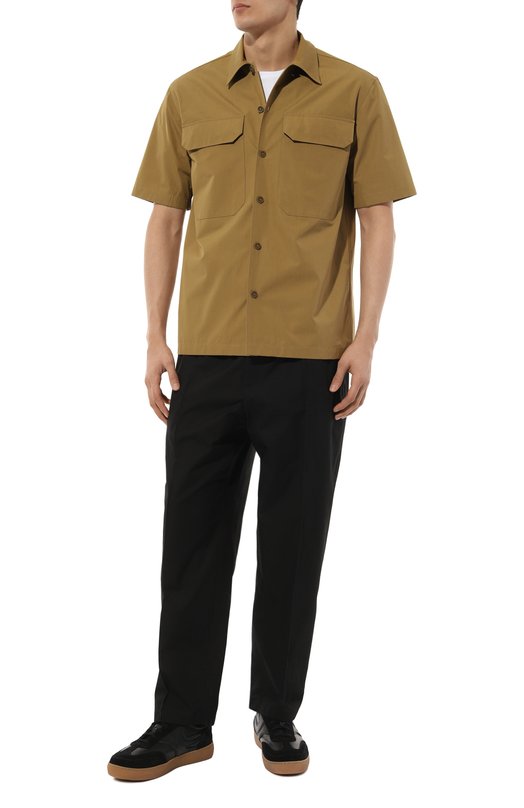 фото Хлопковые брюки jil sander