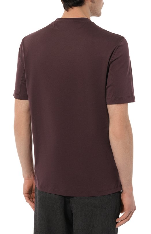 фото Хлопковая футболка brunello cucinelli