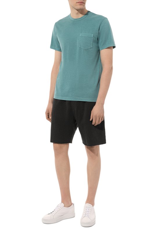 фото Хлопковая футболка james perse