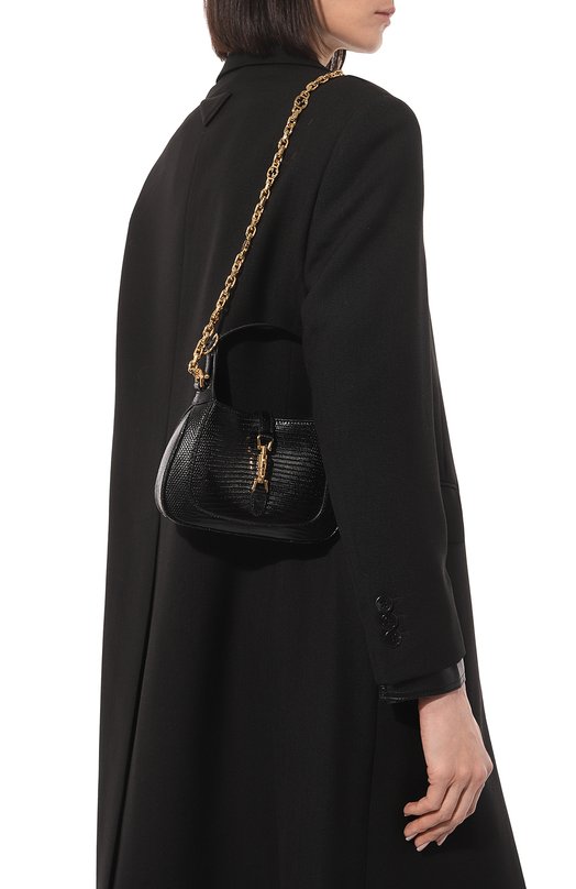 фото Сумка jackie 1961 mini из кожи ящерицы gucci