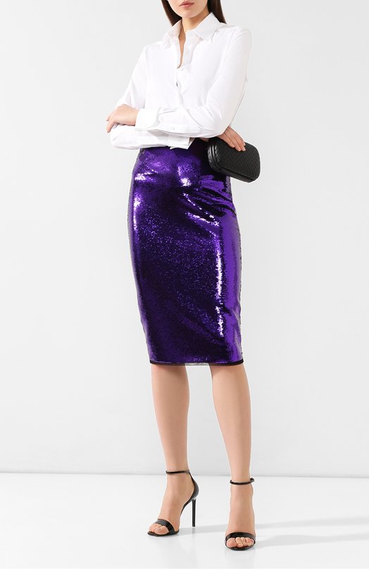фото Юбка с пайетками tom ford