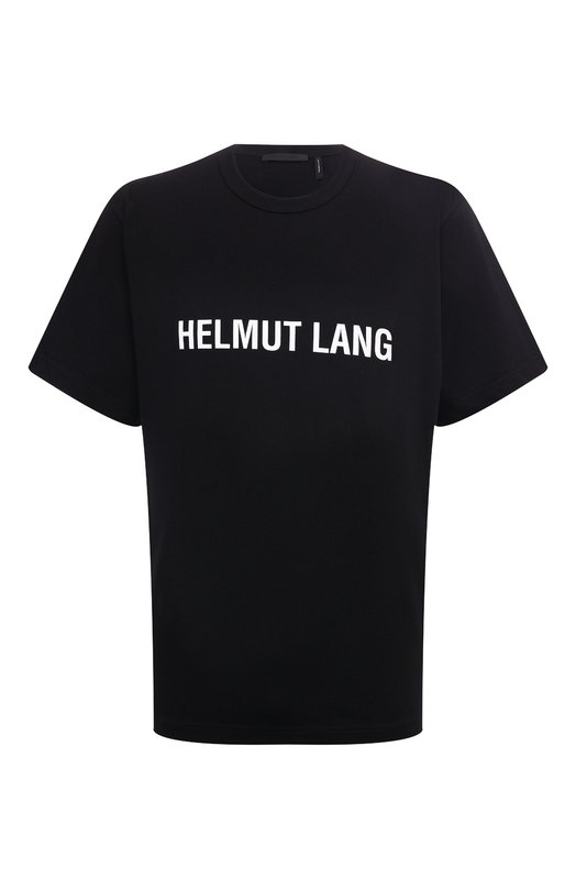 фото Хлопковая футболка helmut lang