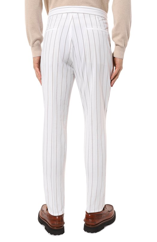 фото Хлопковые брюки brunello cucinelli