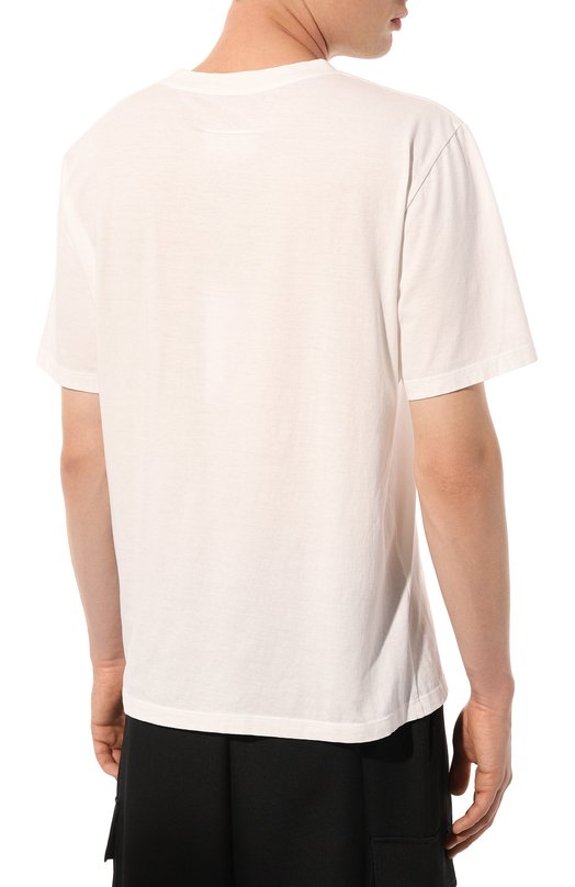 фото Хлопковая футболка mm6