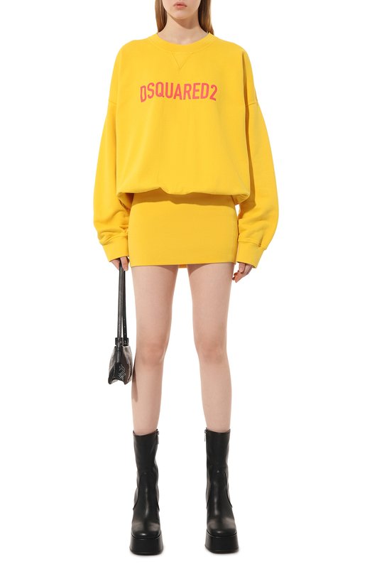 фото Хлопковое платье dsquared2