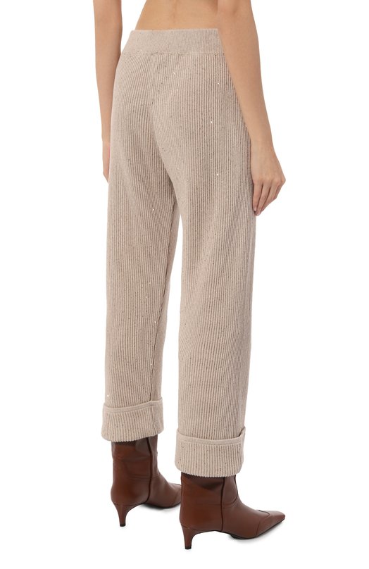 фото Хлопковые брюки brunello cucinelli