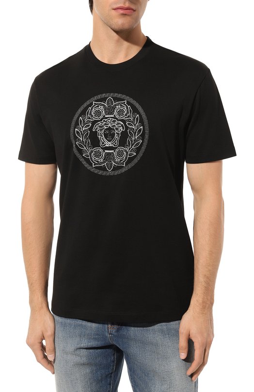 фото Хлопковая футболка versace