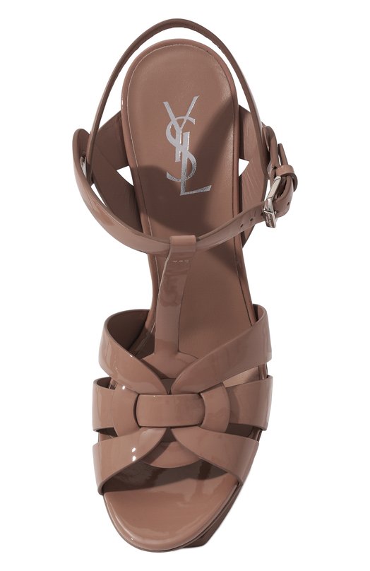 фото Кожаные босоножки tribute saint laurent