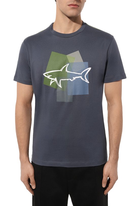 фото Хлопковая футболка paul&shark