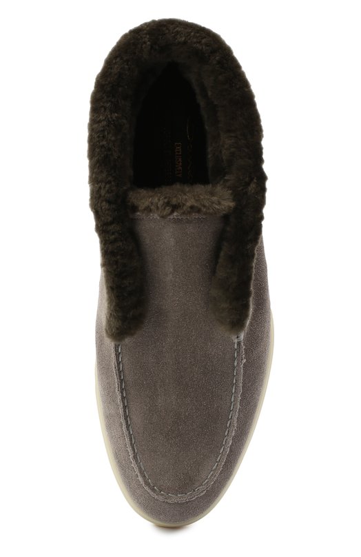 фото Замшевые ботинки santoni