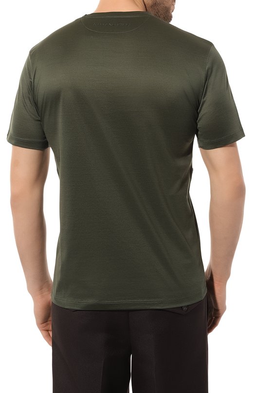 фото Хлопковая футболка stefano ricci