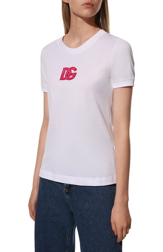 фото Хлопковая футболка dolce & gabbana