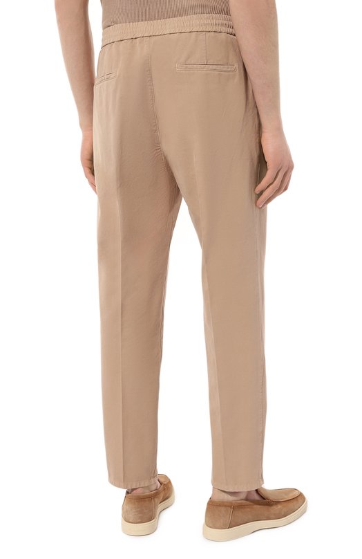 фото Хлопковые брюки brunello cucinelli