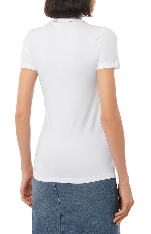 фото Хлопковая футболка brunello cucinelli