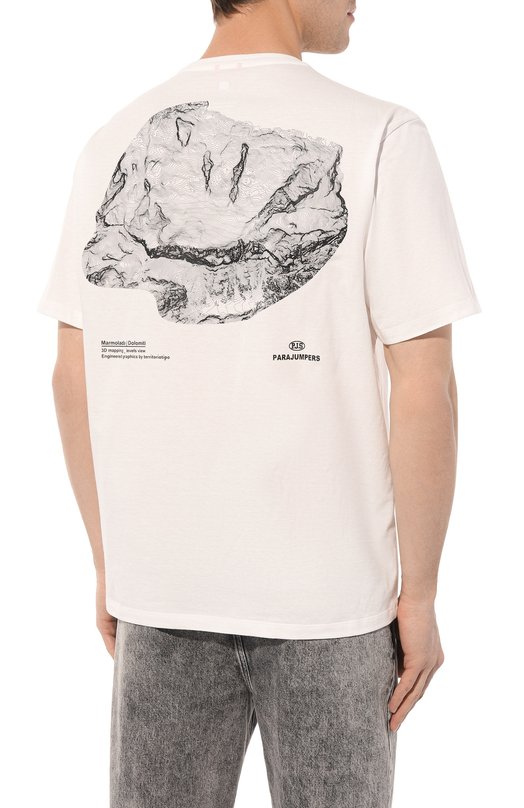 фото Хлопковая футболка parajumpers