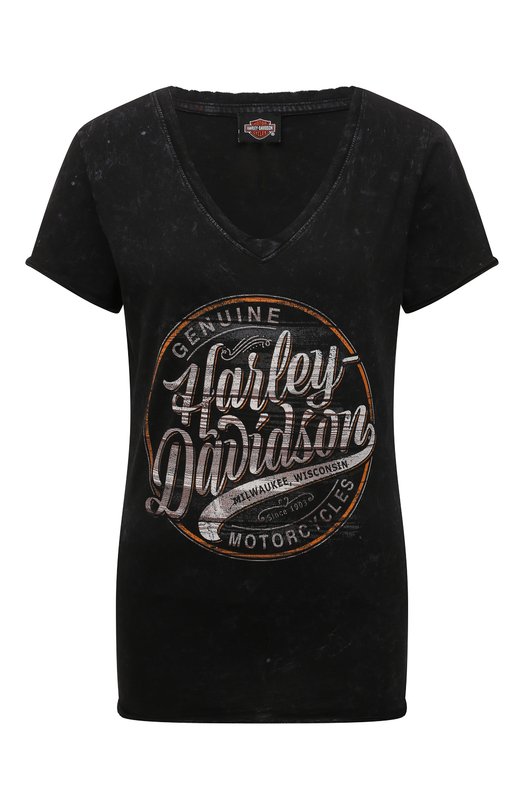 фото Хлопковая футболка harley-davidson