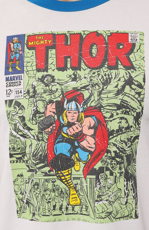 фото Хлопковая футболка mc2 saint barth