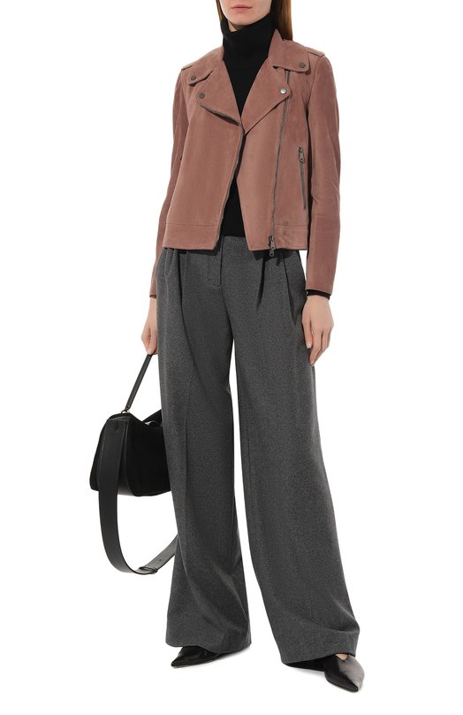 фото Замшевая куртка brunello cucinelli