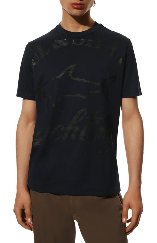 фото Хлопковая футболка paul&shark