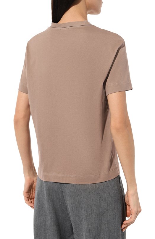 фото Хлопковая футболка brunello cucinelli