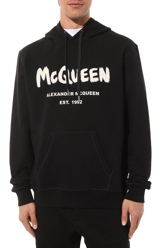 фото Хлопковое худи alexander mcqueen