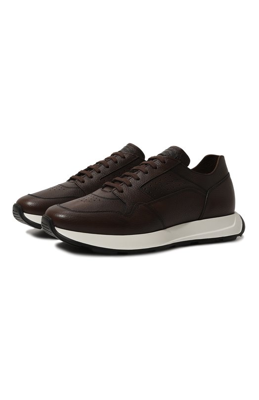 фото Кожаные кроссовки wabash barrett